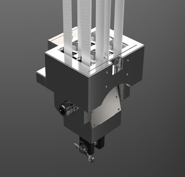Bovenloopkranen sub image - Double girder overhead crane detail (EXE LHD 19)