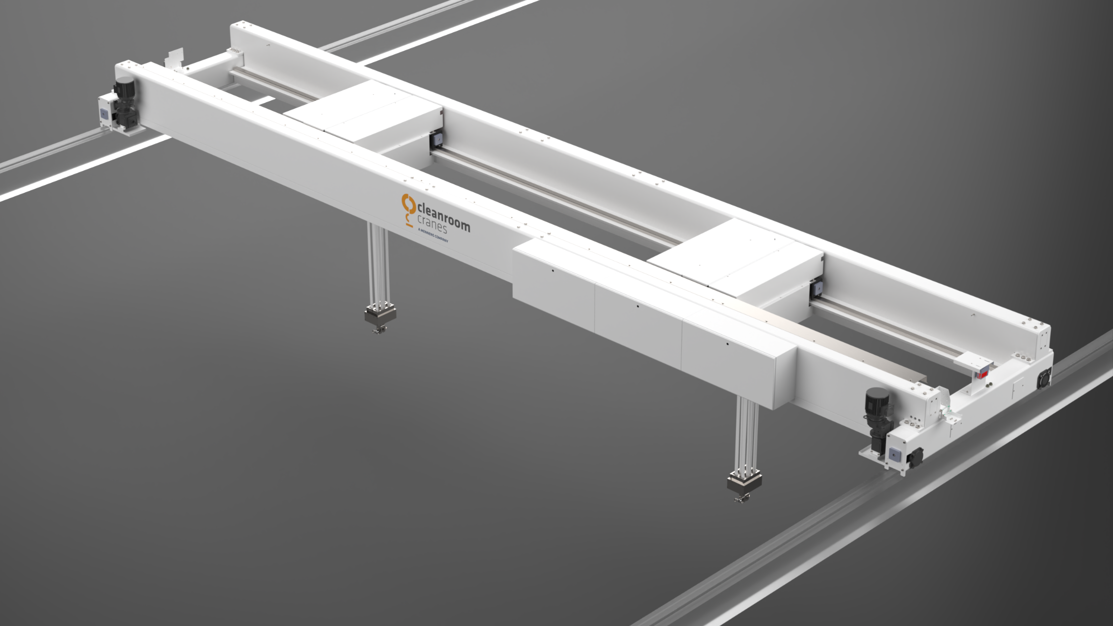 NXE overhead crane for cleanrooms